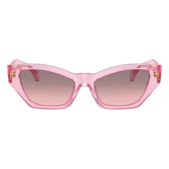 New VERSACE Pink Cat Eye VE4488U 5370/5M Sunglasses Women - Picture 2 of 6